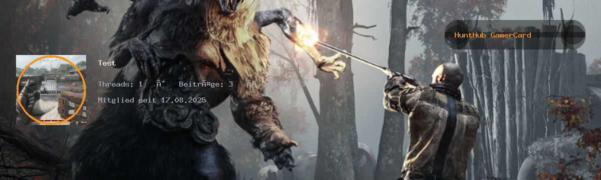 GamerCard von Test